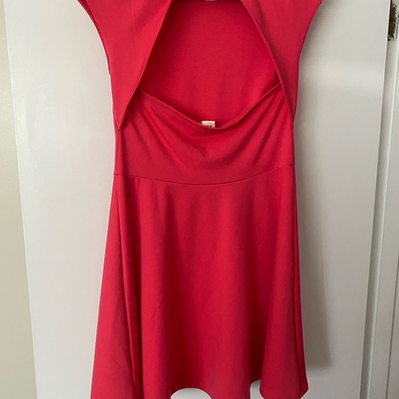 Gap fit/flare tangerine dress sz 6 - Picture 3 of 3